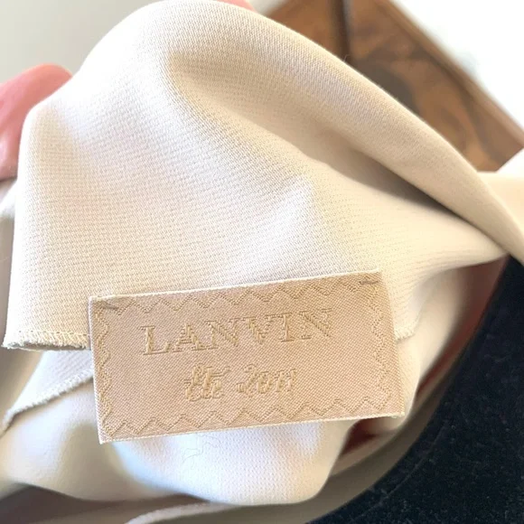 LANVIN SS11 Sleeveless Beige Dress